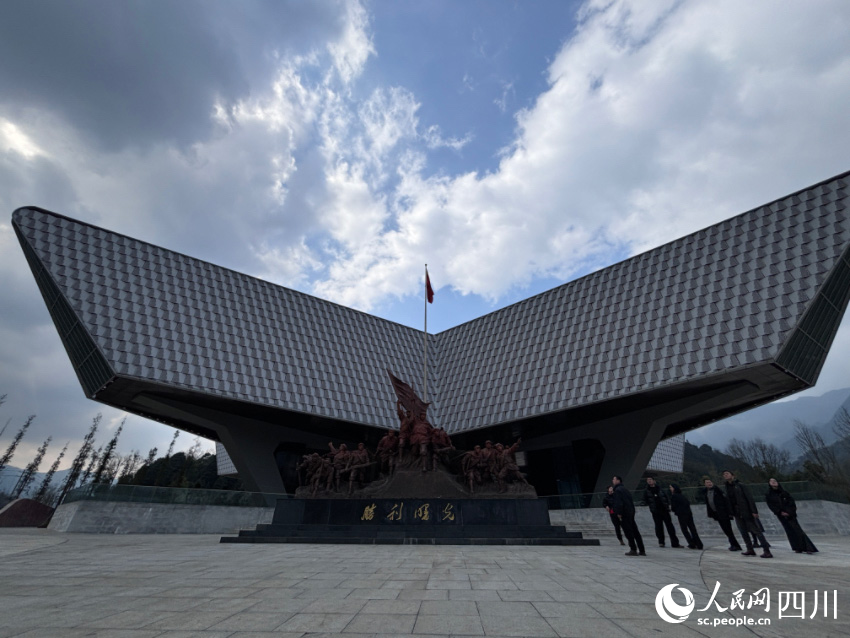 四川紅軍長征數字展示館。實習生謝俊皓 攝